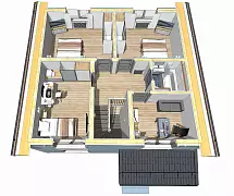 Сибиряк К121-2 (Дачный дом) — Планировка 8