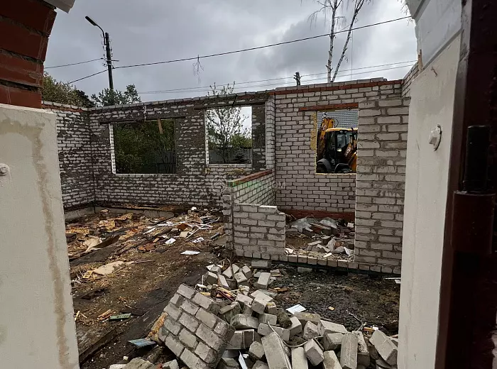 Достройка дома Наро-Фоминский р-н — этап строительства