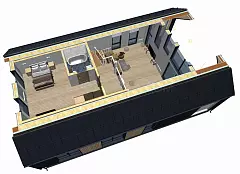 Барнео Prefab 140-1Л (ПРЕфаб технология) — Планировка 8