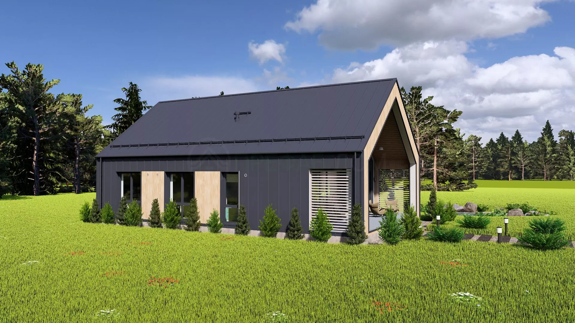 Барнео Prefab 140-1Л (ПРЕфаб технология) — вид 13