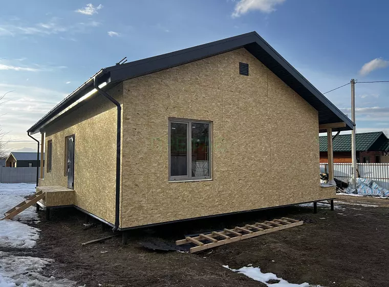 ИД 000722 Жилой Дом Лагуна К114-1 (село Некрасово) — фото строительства