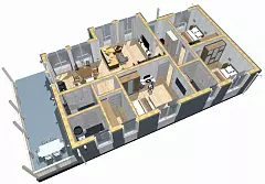 Анталия Pefab 127-1 (ПРЕфаб технология) — Планировка 4