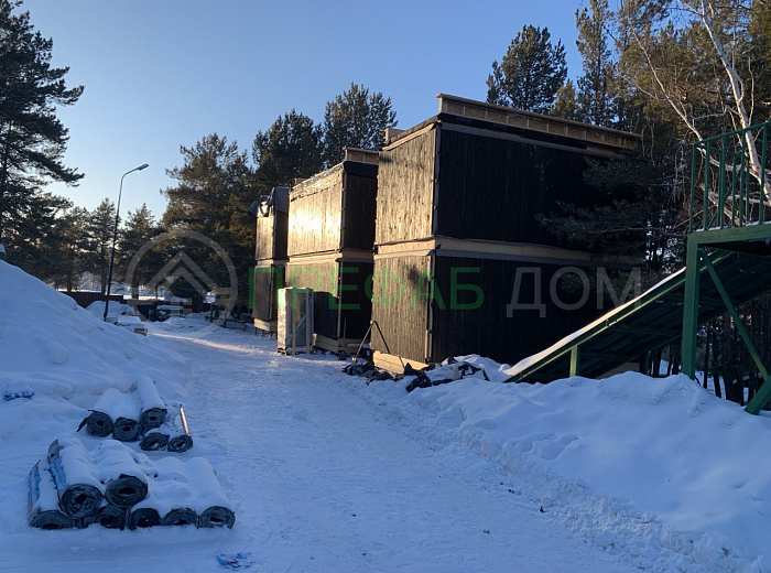 Модуль Крафт Pr-2 (ПРЕфаб технология). Начало строительства 15.02.2024 г. — этап строительства