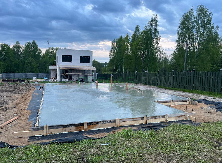 Сириус Г170-2 (Дом из газобетона) — фото строительства