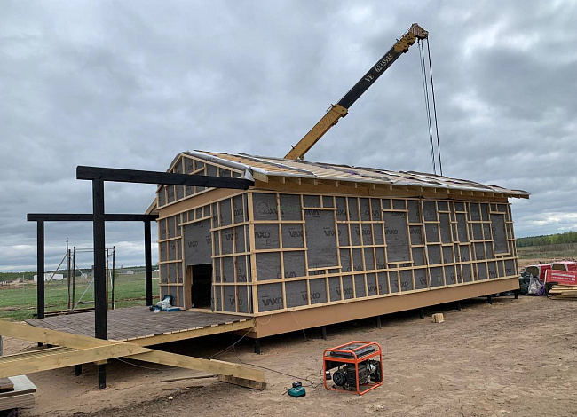 Хелен Pr87-1 (ПРЕфаб технология) — фото строительства