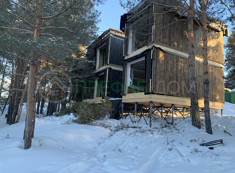 Модуль Крафт Pr-2 (ПРЕфаб технология). Начало строительства 15.02.2024 г. — фото строительства