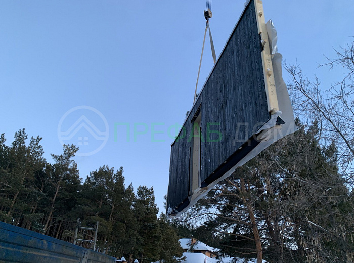 Модуль Крафт Pr-2 (ПРЕфаб технология). Начало строительства 15.02.2024 г. — этап строительства