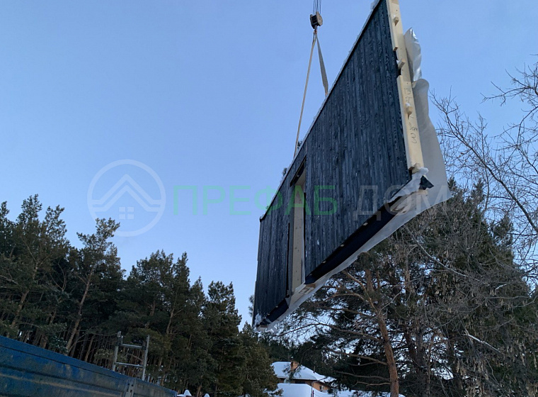 Модуль Крафт Pr-2 (ПРЕфаб технология). Начало строительства 15.02.2024 г. — фото строительства