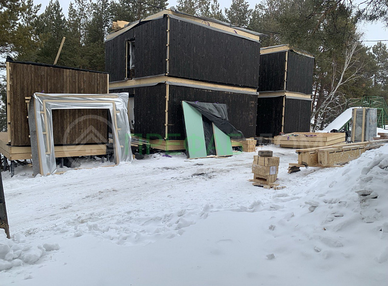 Модуль Крафт Pr-2 (ПРЕфаб технология). Начало строительства 15.02.2024 г. — фото строительства