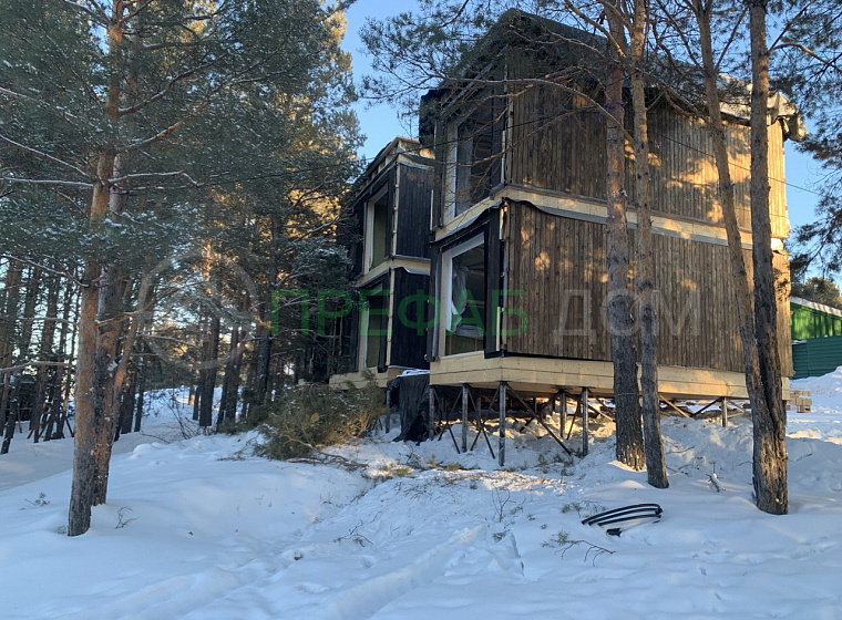 Модуль Крафт Pr-2 (ПРЕфаб технология). Начало строительства 15.02.2024 г. — фото строительства