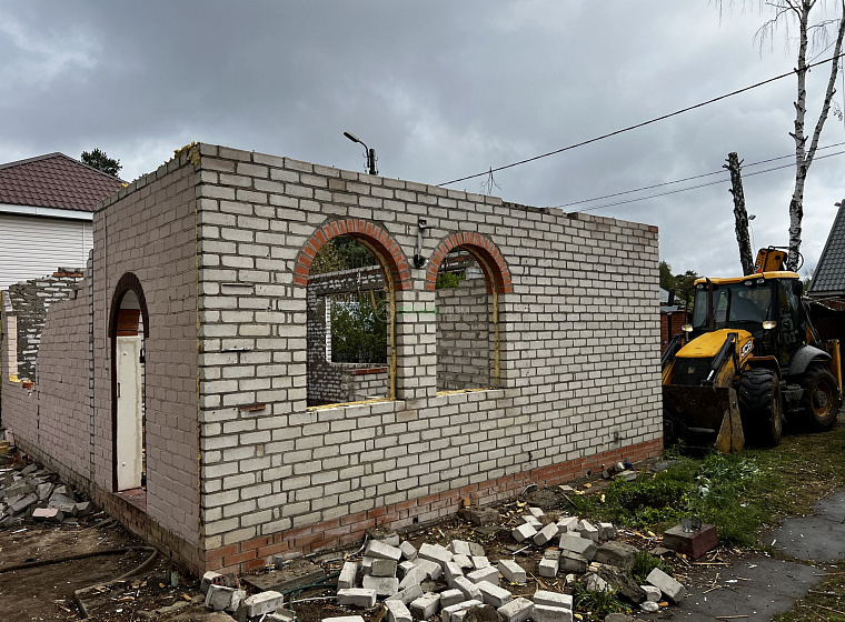 Достройка дома Наро-Фоминский р-н — фото строительства