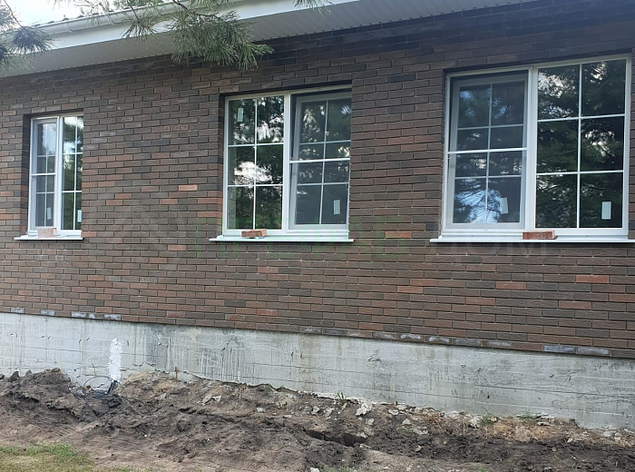 Ривьера Г143-1 (Дом из газобетона) — этап строительства
