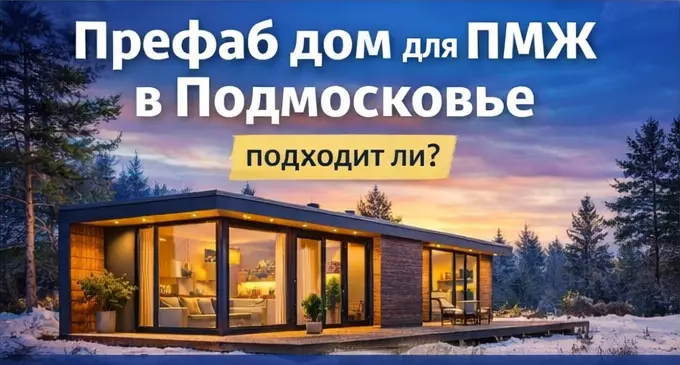 Стоит ли строить префаб дом для ПМЖ в МО? Честный разбор технологии