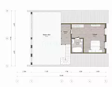 Версаль Prefab 137-1Л (ПРЕфаб технология) — Планировка 6