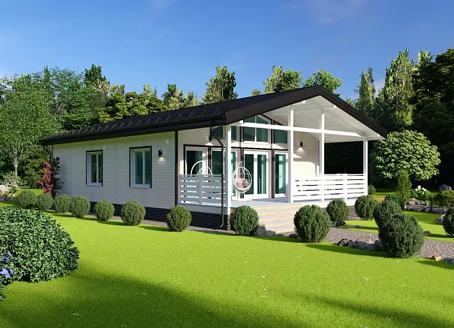 ИД 000130 Сиеста К117-1 (М.О г. Электроугли, КП Традиции) — фото строительства