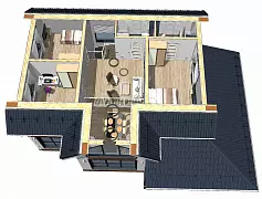 Альпика Prefab 182-2 (ПРЕфаб технология) — Планировка 7