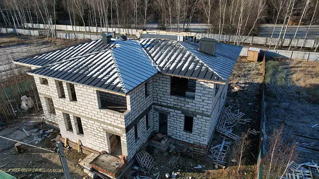 Респект Г357-2 (Дом из газобетонного блока)