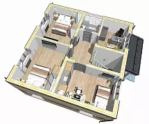 Айвенго К121-2 (Дачный дом) — Планировка 12