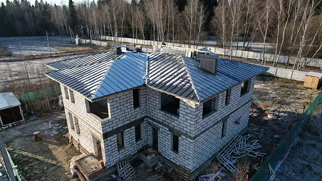 Респект Г357-2 (Дом из газобетонного блока)