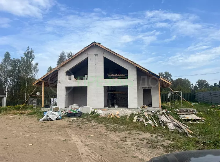 Сириус Г170-2 (Дом из газобетона) — фото строительства
