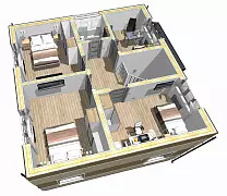 Айвенго К121-2 (Дачный дом) — Планировка 11