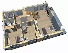 Версаль Prefab 137-1Л (ПРЕфаб технология) — Планировка 5