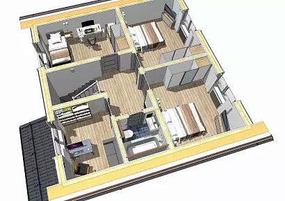 Сибиряк К121-2 (Дачный дом)