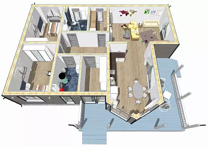 Карелия Prefab 136-1 (ПРЕфаб технология)