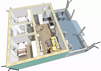 Эллада Prefab 76-1 (ПРЕфаб технология)