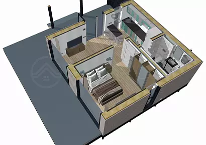 Крафт Prefab 65-1 (ПРЕфаб технология)
