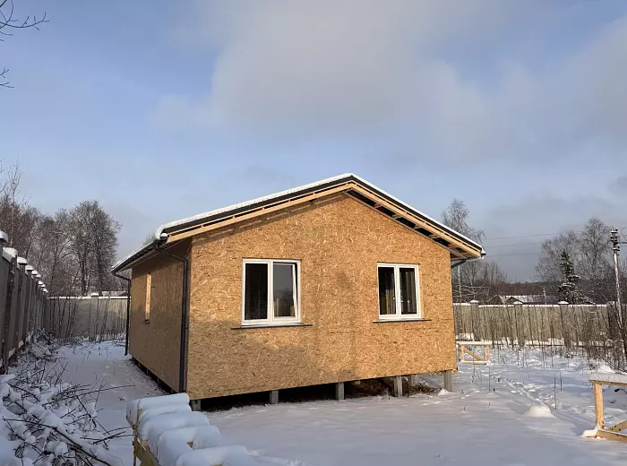 Астра К 59-1 (деревня Мешково) — этап строительства