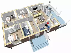 Сиеста К117-1 (Зимний дом) — Планировка 4