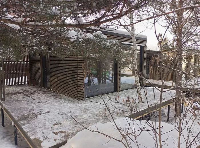 Крафт Pr58-1 - 5 домов (ПРЕфаб технология). Начало строительства 02.02.2024 г. — этап строительства