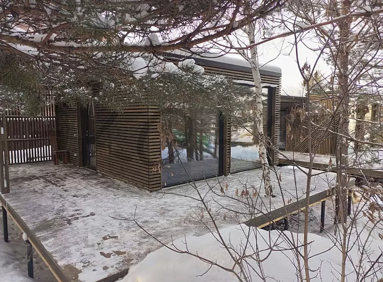 Крафт Pr58-1 - 5 домов (ПРЕфаб технология). Начало строительства 02.02.2024 г. — фото строительства