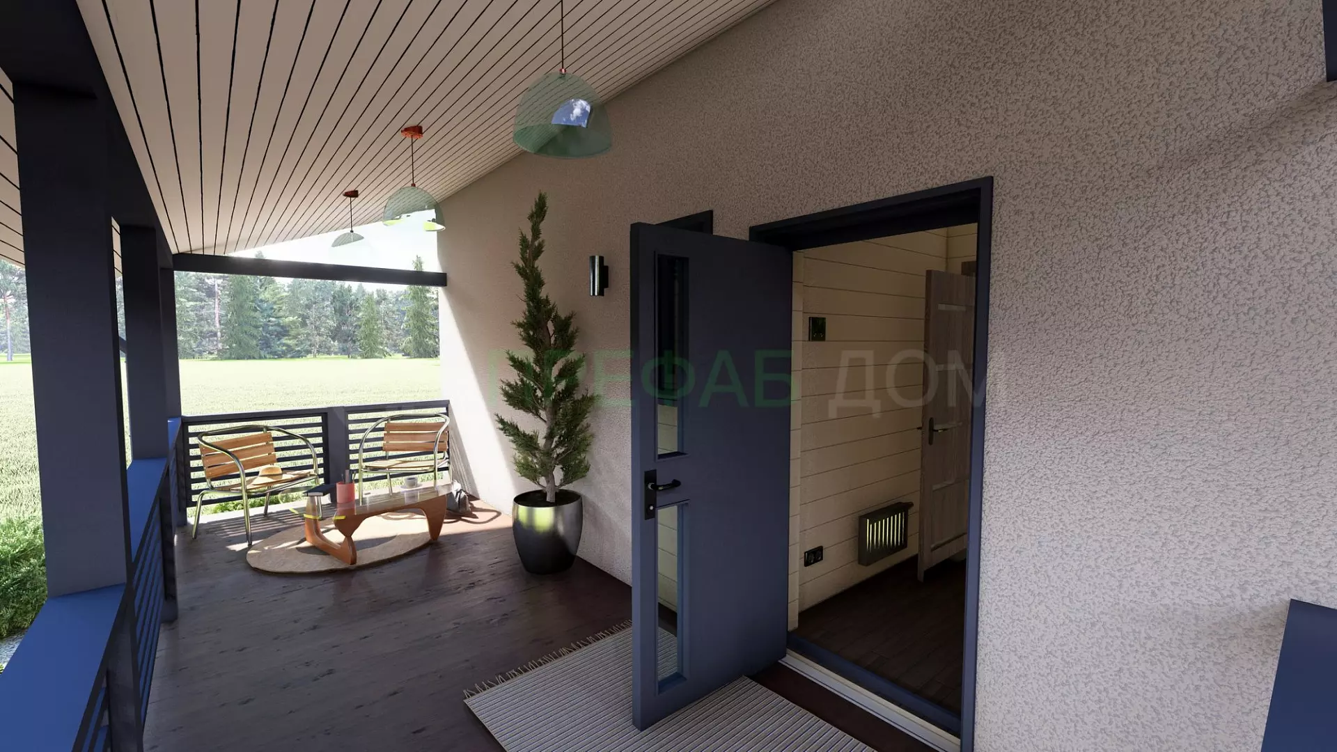 Астерия Prefab 85-1 (ПРЕфаб технология) — вид 12