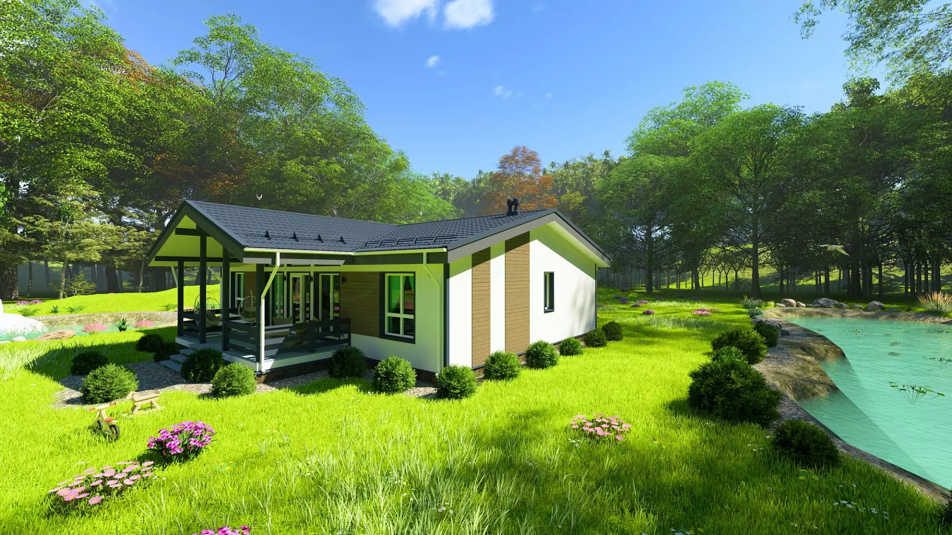 Корсика К142-1 (Дачный дом) — вид 9