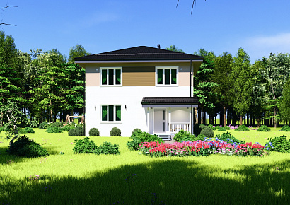 Айвенго К140-2 (Каркасный дом)