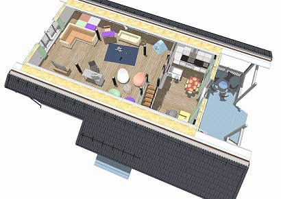Лагуна Лофт К 239-2Л (Зимний дом)